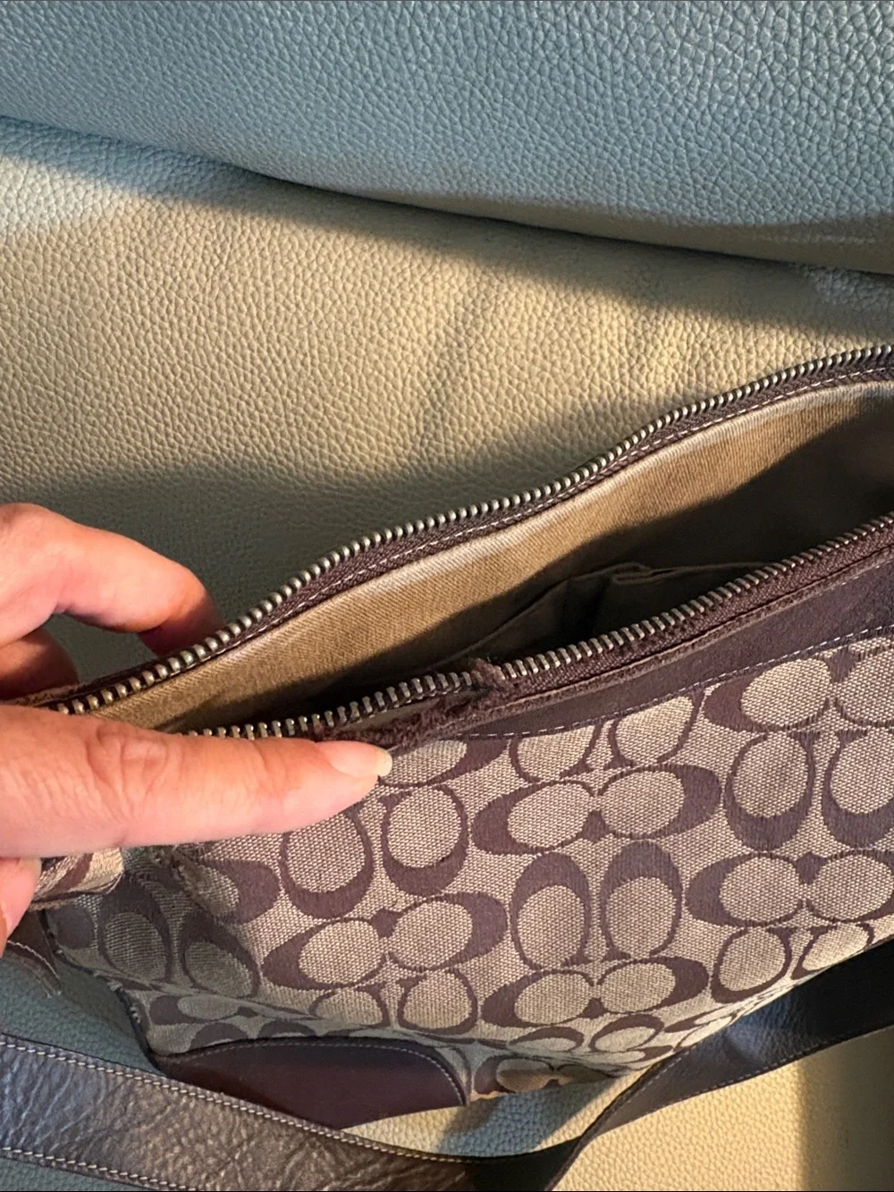 Coach crossbody signature